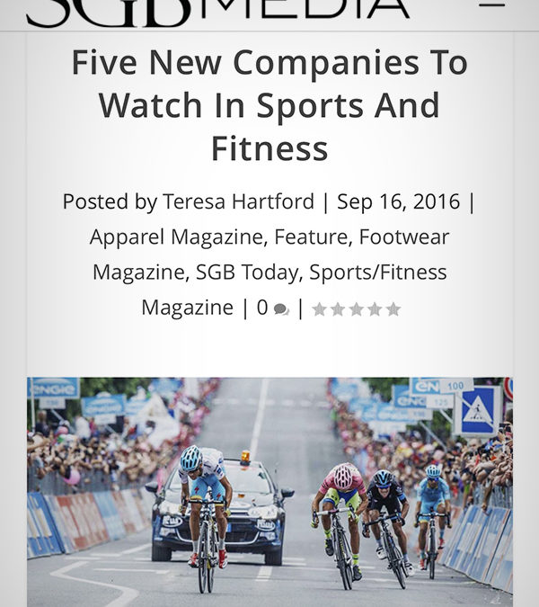 SGB Media: Five New Companies To Watch In Sports And Fitness