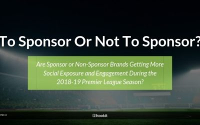 Do Premier League Sponsors or Non-League Sponsors Get More Social Exposure & Engagement?