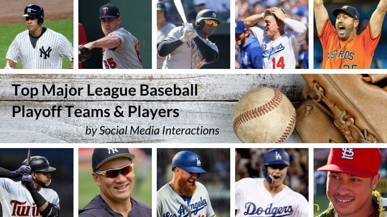 Infographic: MLB Postseason 2019 – Most Popular Teams & Players